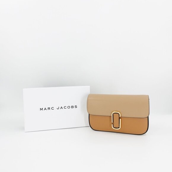 Marc Jacobs Women's The Color Block J Marc Crossbody Bag Brown OS - Picture 5 of 16